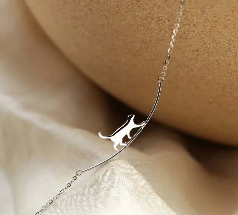 Cat Walk Minimalist Necklace