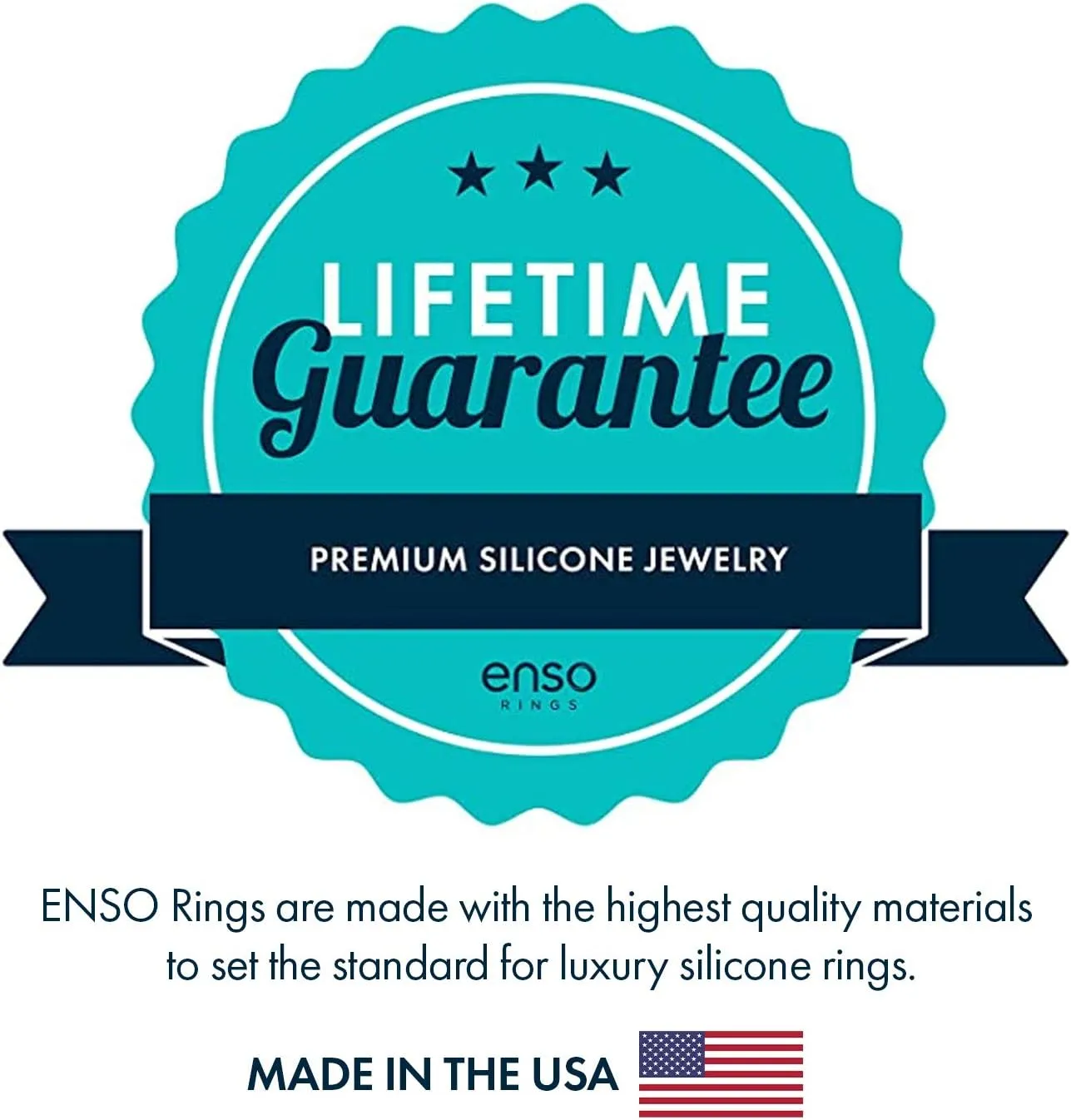 Enso Rings Classic Legend Silicone Ring - Made in The USA - an Ultra Comfortable, Breathable, and Safe Silicone Ring - Men's and Women's Silicone Wedding Ring