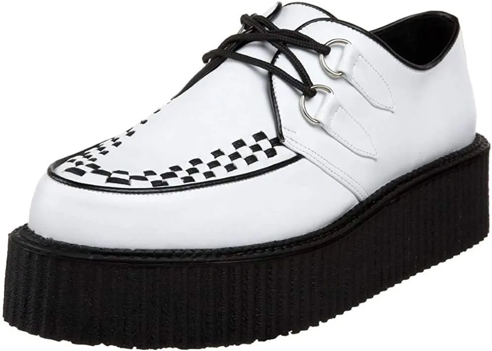 JADED MINX V-CREEPER 502 Vegan Creeper w/2" Platform-5 colors, sizes 4 to 14