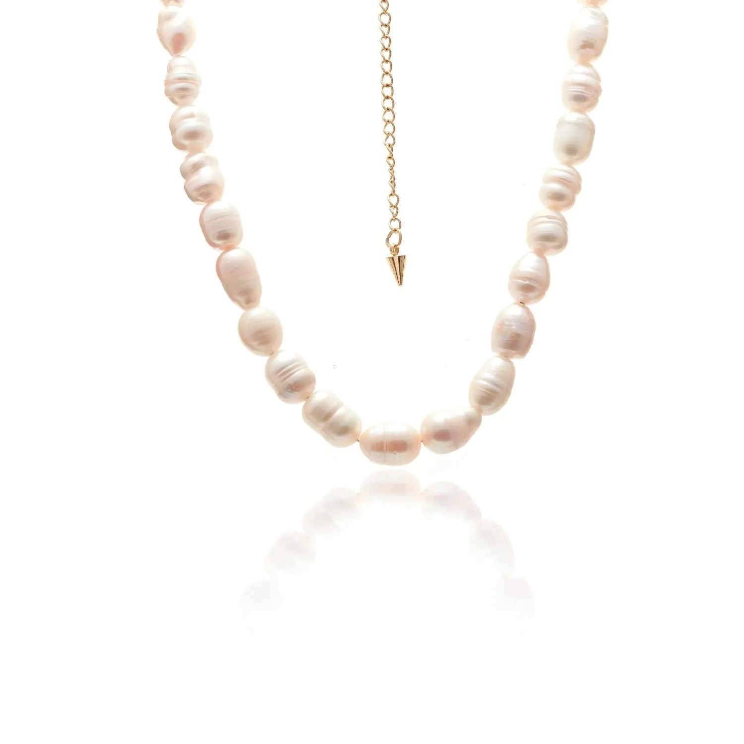 Men's Blanc / Necklace / Pearl   Gold