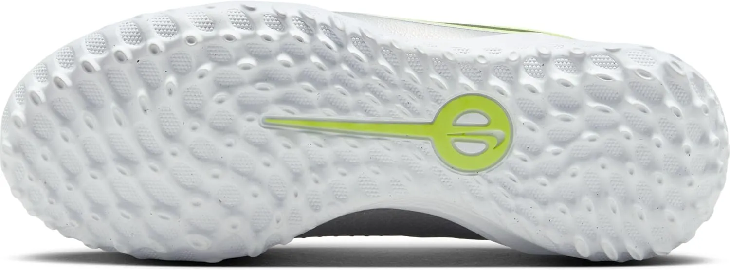 Nike Jr. Tiempo Legend 10 Academy (DV4351-001, Metallic Silver/Volt/Black)