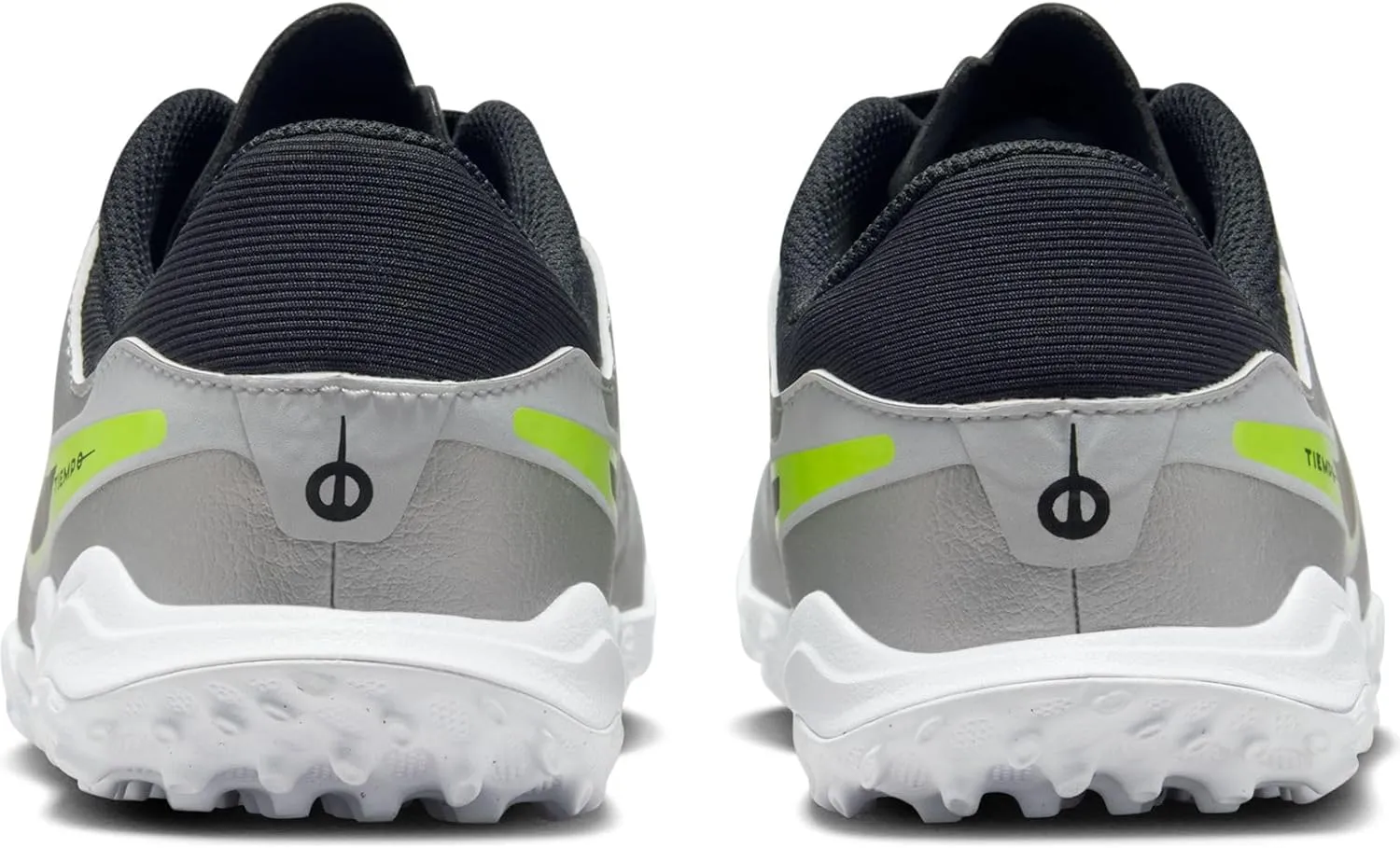 Nike Jr. Tiempo Legend 10 Academy (DV4351-001, Metallic Silver/Volt/Black)