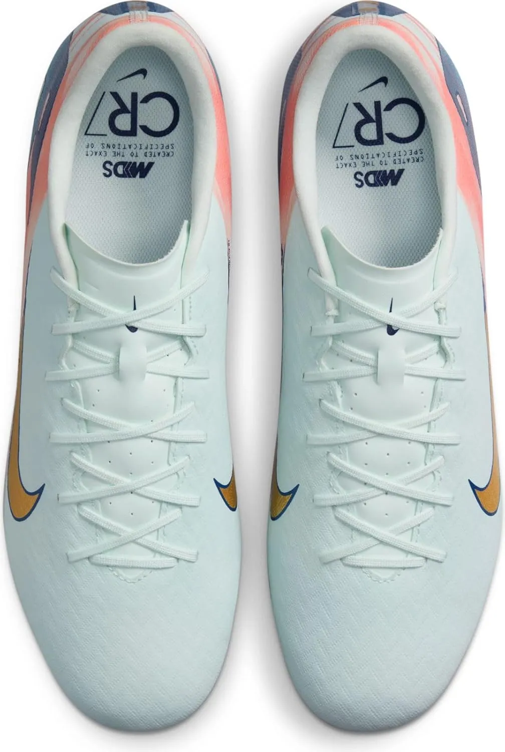 Nike Vapor 16 Academy Mercurial Dream Speed MG Low-Top Soccer Cleats (FZ1388-300, Barely Green/Crimson Pulse/Metallic Gold Coin)