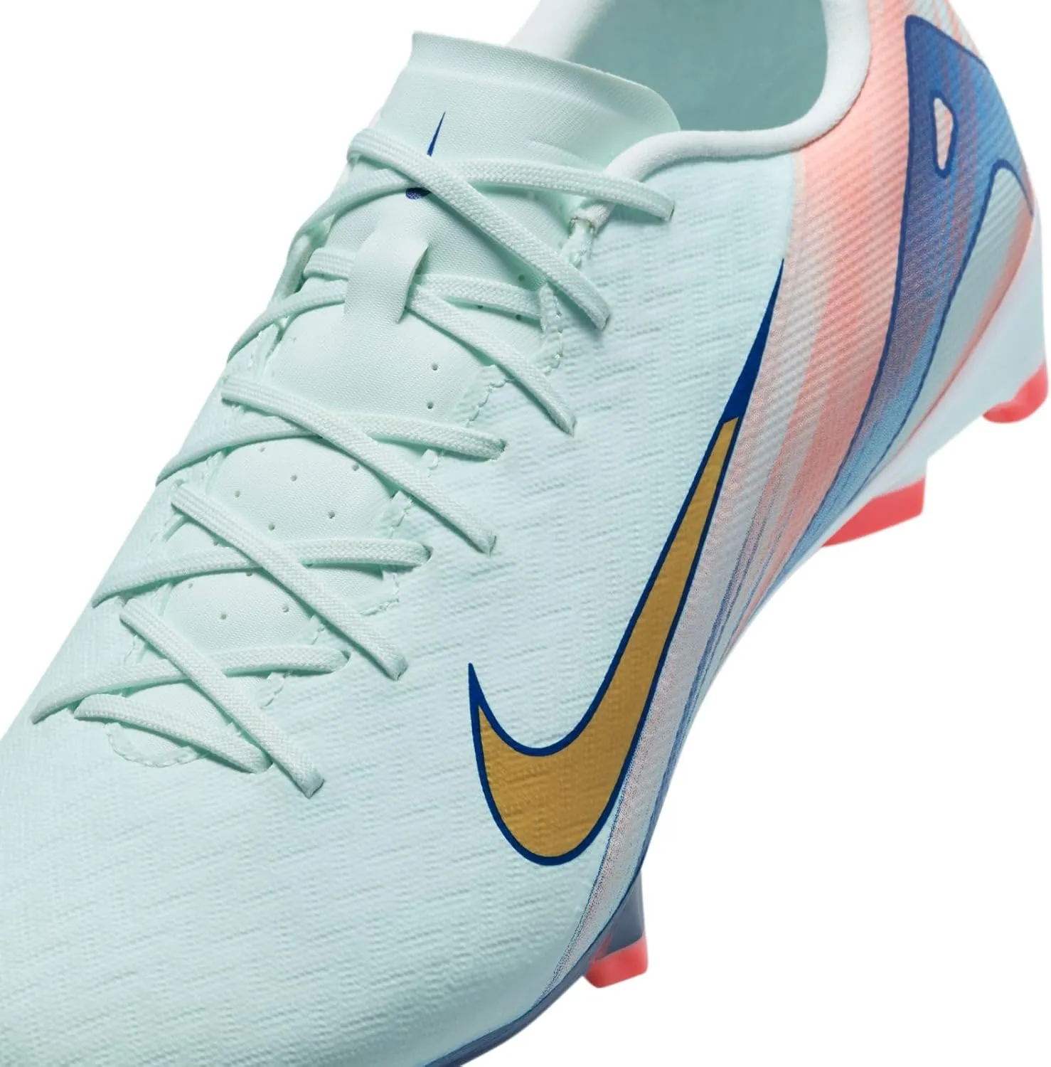 Nike Vapor 16 Academy Mercurial Dream Speed MG Low-Top Soccer Cleats (FZ1388-300, Barely Green/Crimson Pulse/Metallic Gold Coin)