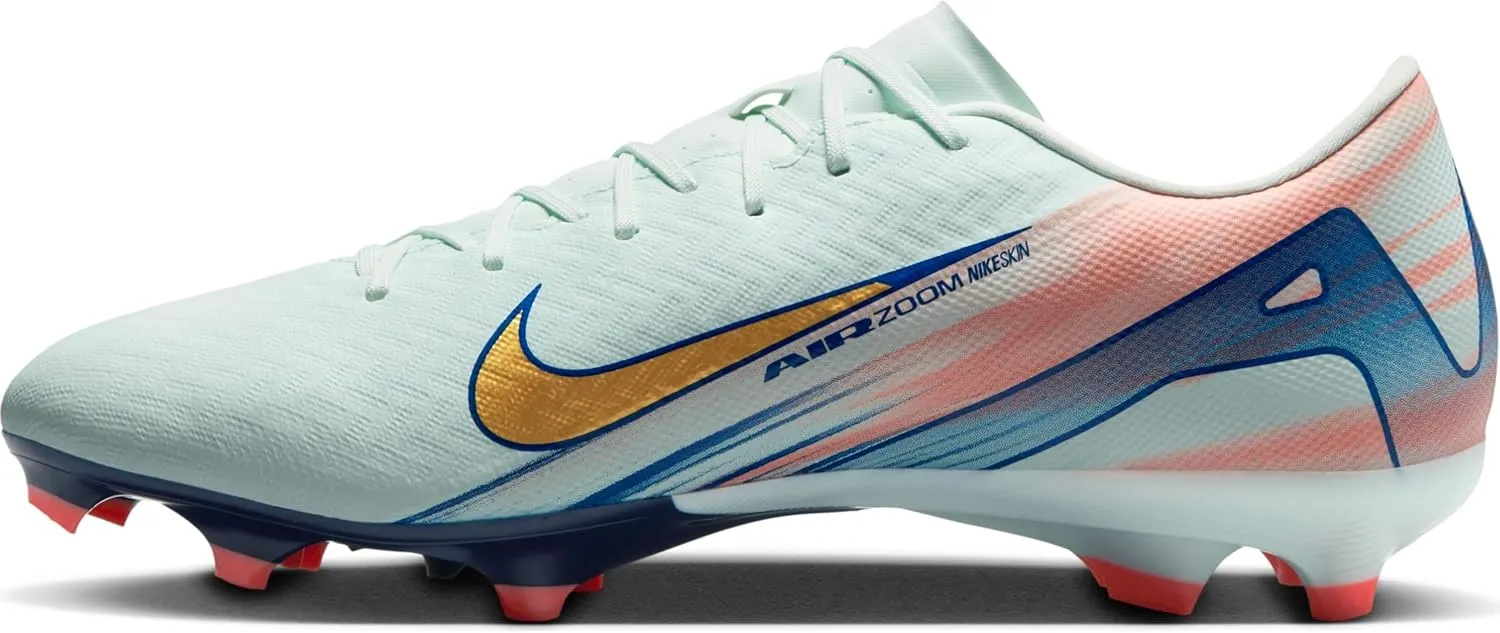 Nike Vapor 16 Academy Mercurial Dream Speed MG Low-Top Soccer Cleats (FZ1388-300, Barely Green/Crimson Pulse/Metallic Gold Coin)