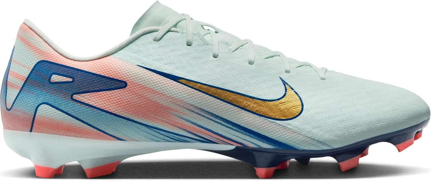 Nike Vapor 16 Academy Mercurial Dream Speed MG Low-Top Soccer Cleats (FZ1388-300, Barely Green/Crimson Pulse/Metallic Gold Coin)