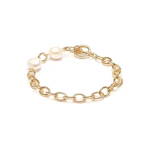 Pearl Charm Bracelet