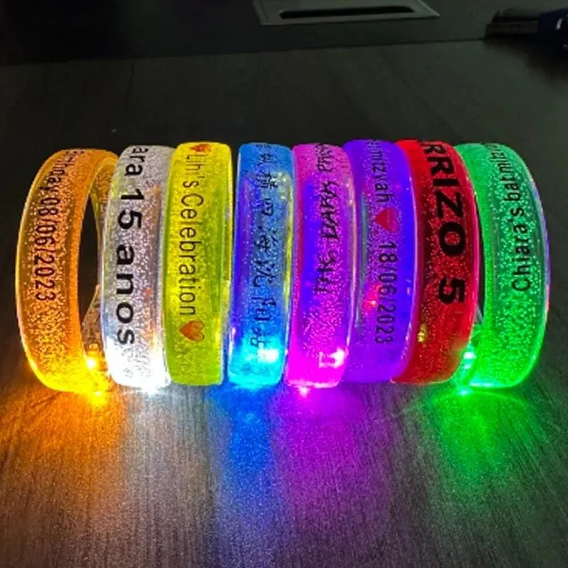 Personalized LED Party Bracelets