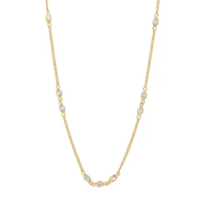 Quinn Marquise Necklace