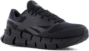 Reebok Work Men's Reebok FloatZig Work Composite Toe Slip Resistant Shoe, Black, 13