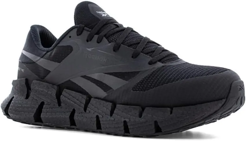 Reebok Work Men's Reebok FloatZig Work Composite Toe Slip Resistant Shoe, Black, 13