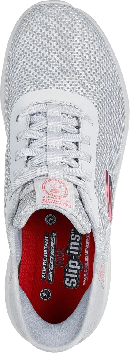 Skechers Women's Skech-lite Pro Resistant Bungee Exdown Hands Free Slip-ins Health Care Professional Shoe