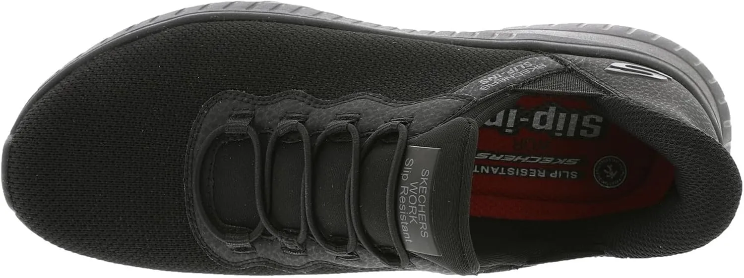 Skechers Women's Women's Work Hands Free Slip Ins Squad Chaos Sr- Jasul