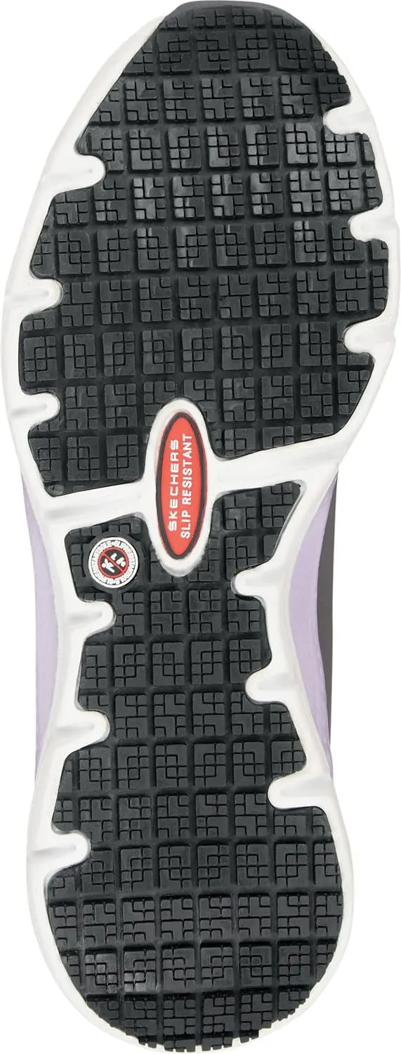 Skechers Work Arch Fit Reagan, Women's, Athletic Style, Alloy Toe, EH, MaxTrax Slip Resistant, Work Shoe