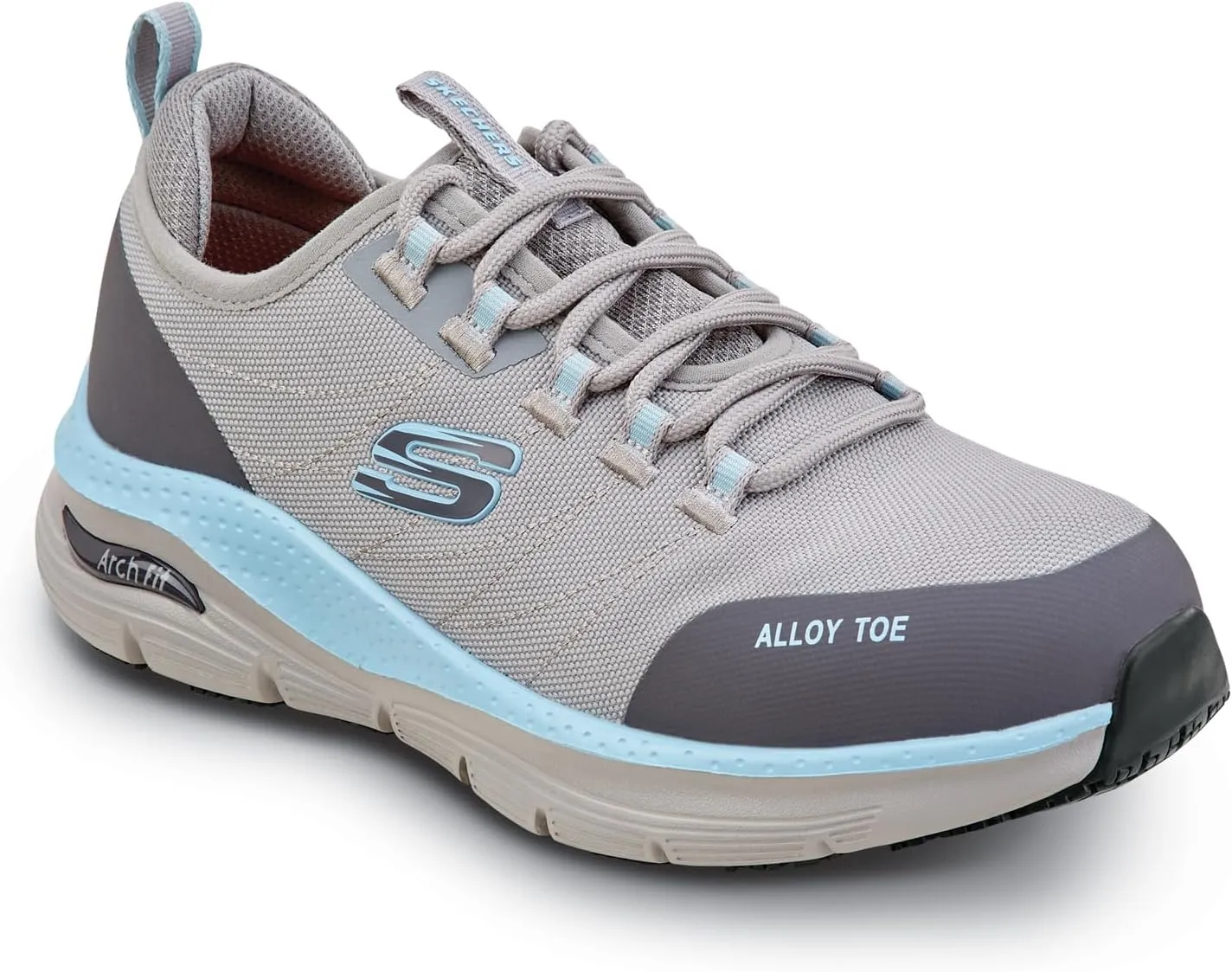 Skechers Work Arch Fit Sadie, Women's, Athletic Style, Alloy Toe, EH, MaxTrax Slip Resistant, Work Shoe