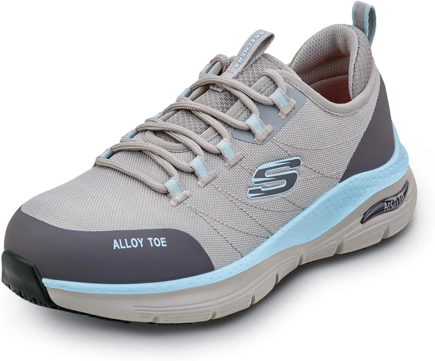 Skechers Work Arch Fit Sadie, Women's, Athletic Style, Alloy Toe, EH, MaxTrax Slip Resistant, Work Shoe