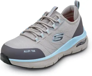 Skechers Work Arch Fit Sadie, Women's, Athletic Style, Alloy Toe, EH, MaxTrax Slip Resistant, Work Shoe
