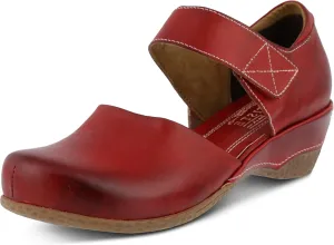 Spring Step L`Artiste Women's Gloss Mary Jane Shoe Red EU 35 / US 5