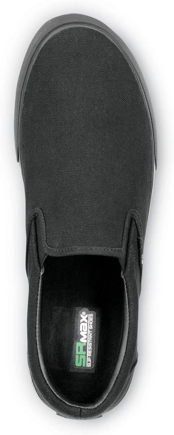 SR Max Southport, Women's, Black, Skate Style, MaxTrax Slip Resistant, Soft Toe Work Shoe