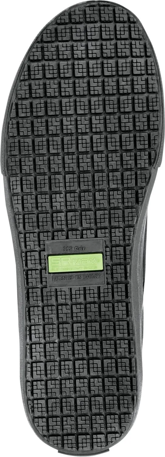 SR Max Southport, Women's, Black, Skate Style, MaxTrax Slip Resistant, Soft Toe Work Shoe