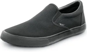 SR Max Southport, Women's, Black, Skate Style, MaxTrax Slip Resistant, Soft Toe Work Shoe