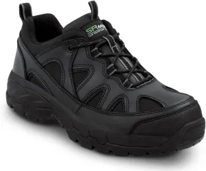 SR Max Walden, Unisex, Black, Athletic Style Steel Toe, EH, Slip Resistant Work Shoe