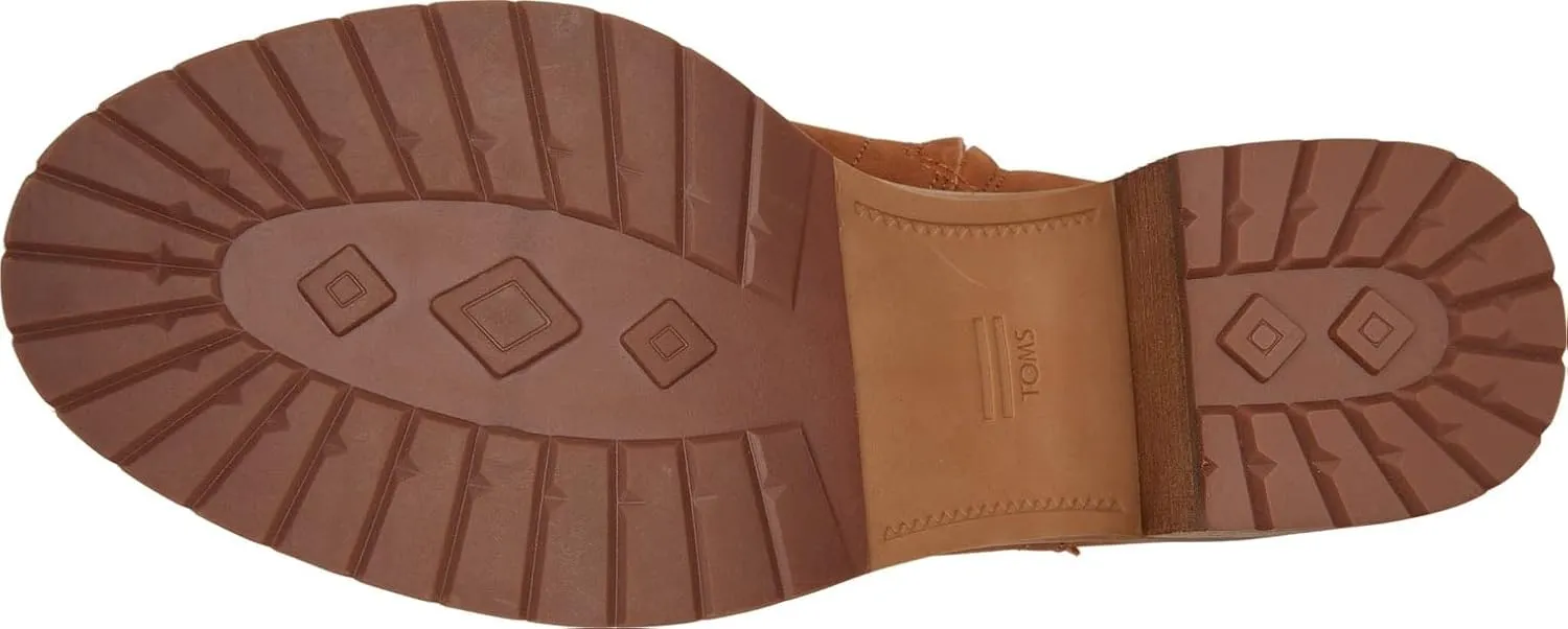 TOMS Women's Marina Leather Heeled Bootie