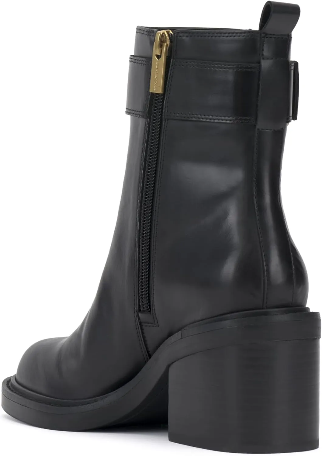 Vince Camuto Women's Bembonie Stacked Heel Bootie Ankle Boot