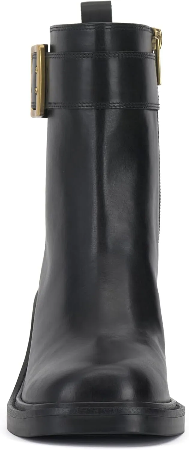 Vince Camuto Women's Bembonie Stacked Heel Bootie Ankle Boot