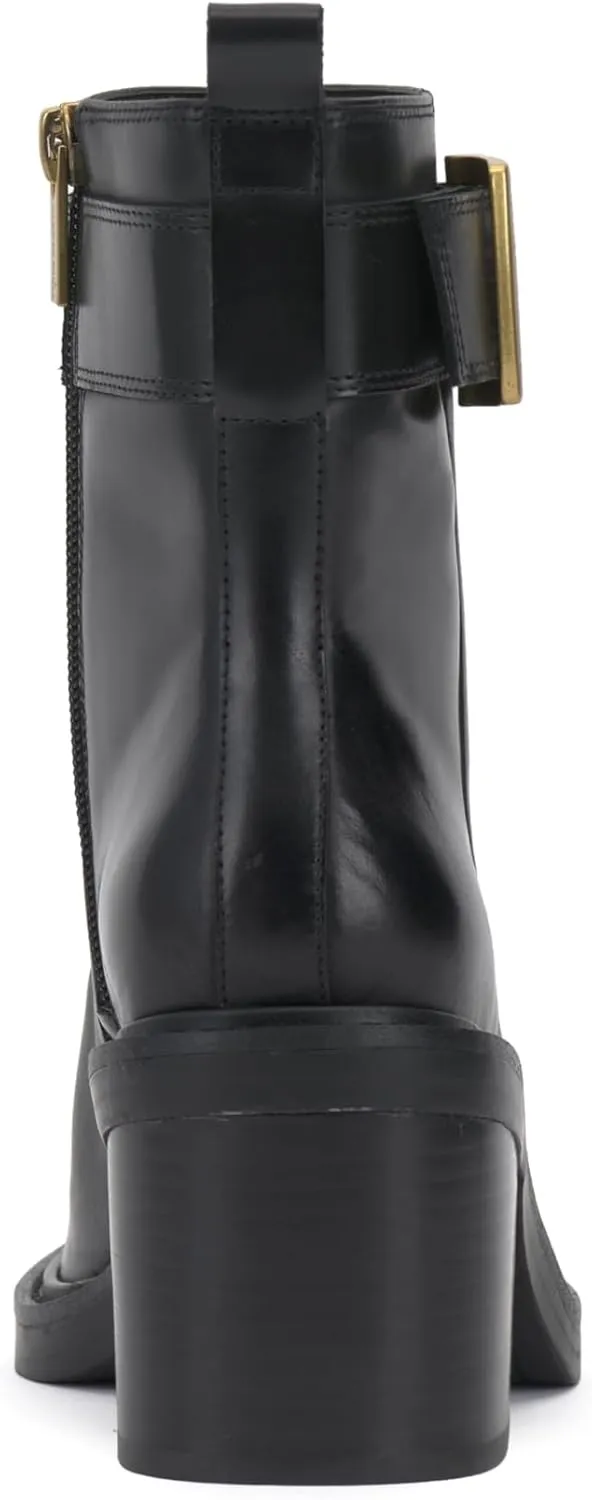 Vince Camuto Women's Bembonie Stacked Heel Bootie Ankle Boot