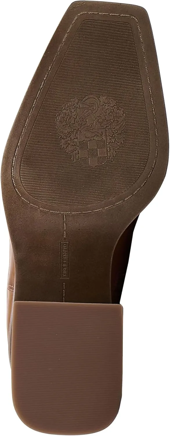 Vince Camuto Women's Sangeti Stacked Heel Knee High Wide Calf Boot Fashion